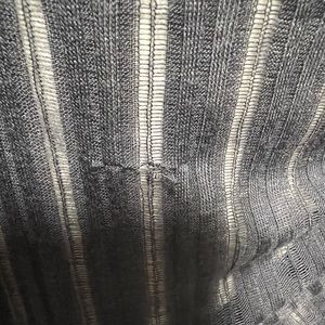 Grey see through tank top